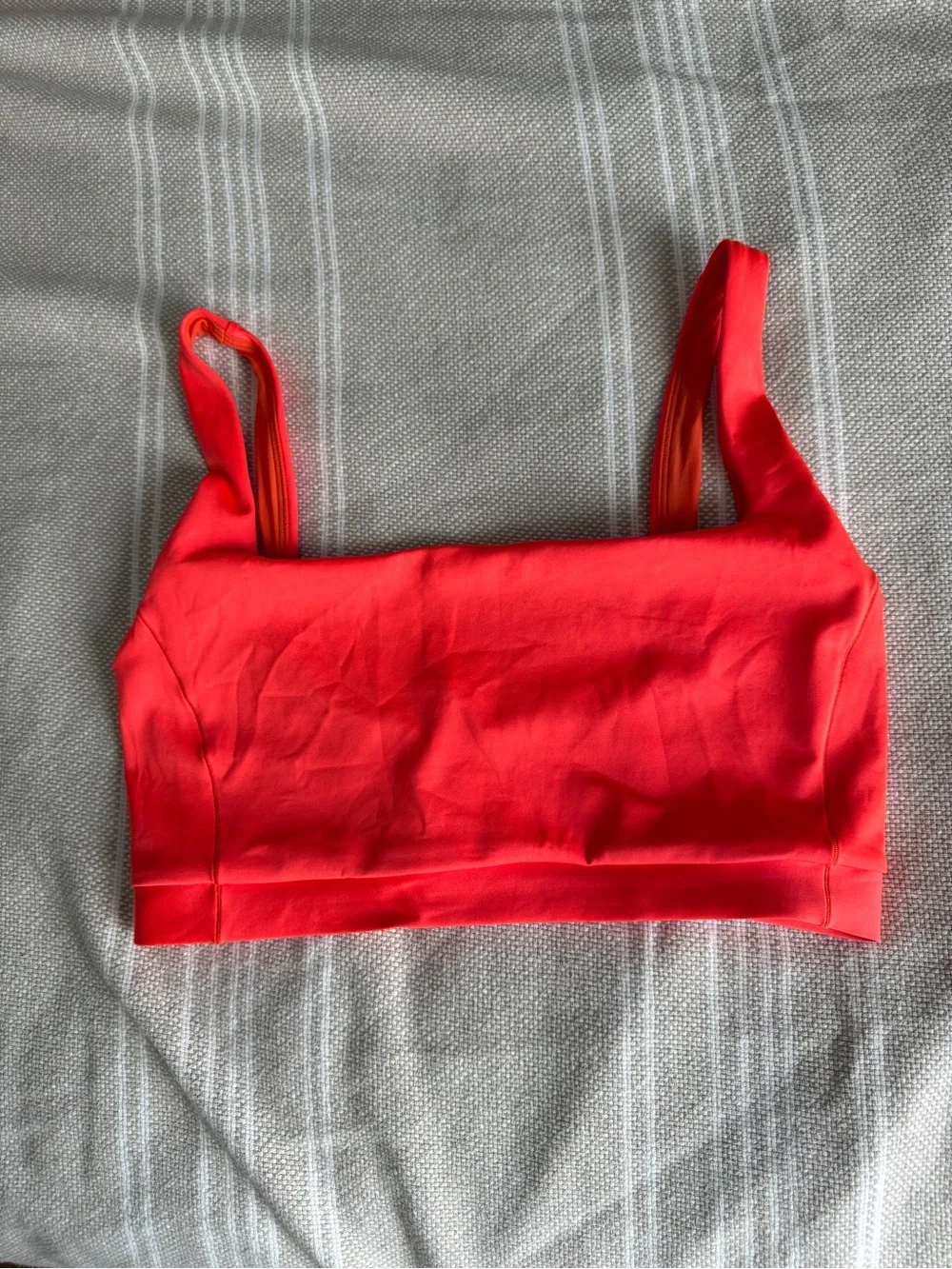 Left on Friday Top Shelf Swim Top Aperol XL